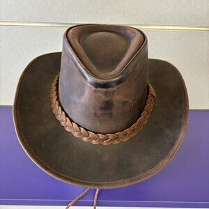 Cowboy western Real Leather Hat